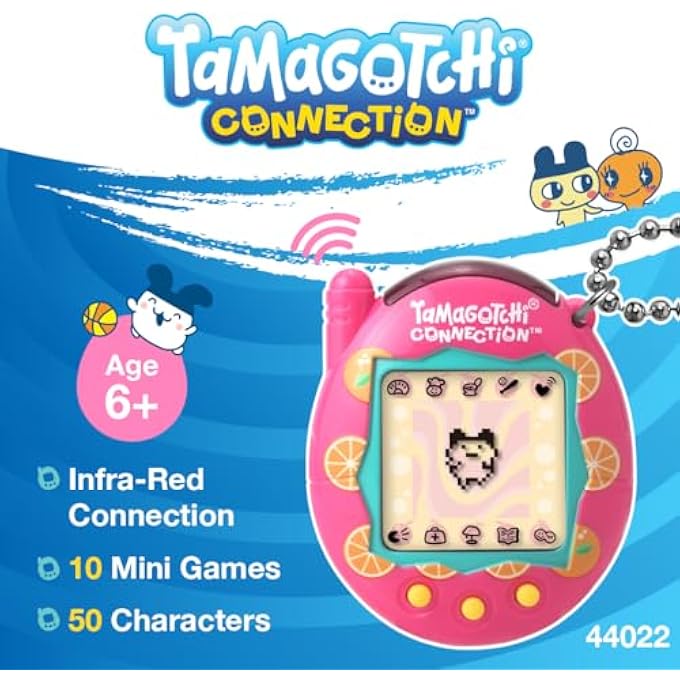 rayihni CONNECTION CITRUS| ORIGINAL CYBER PET 90S ADULTS AND KIDS TOY WITH CHAIN | RETRO VIRTUAL PETS ARE GREAT BOYS AND GIRLS TOYS OR GIFTS FOR AGES 6+ - Image 4